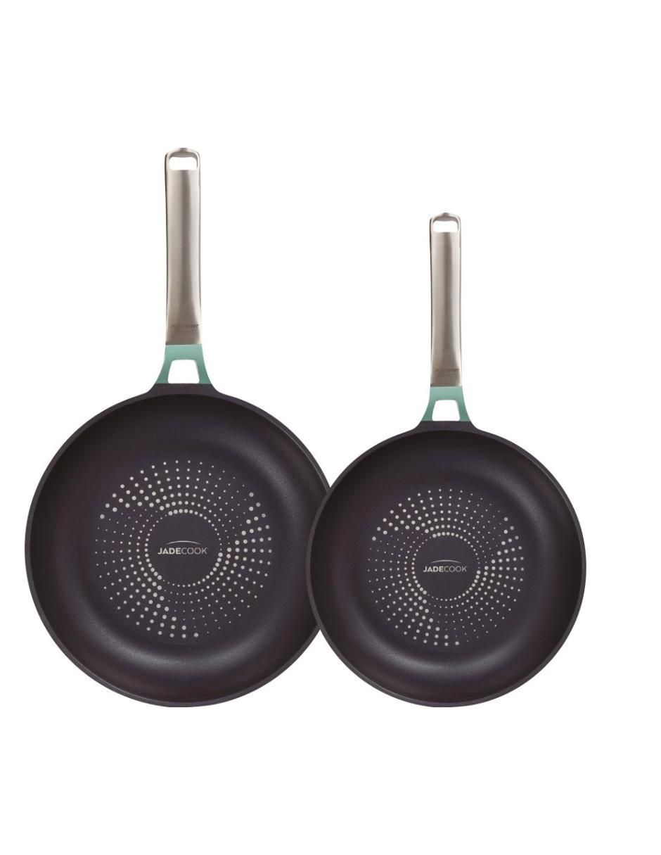 Set de sartenes Pro Series de aluminio anodizado 2 piezas 4
