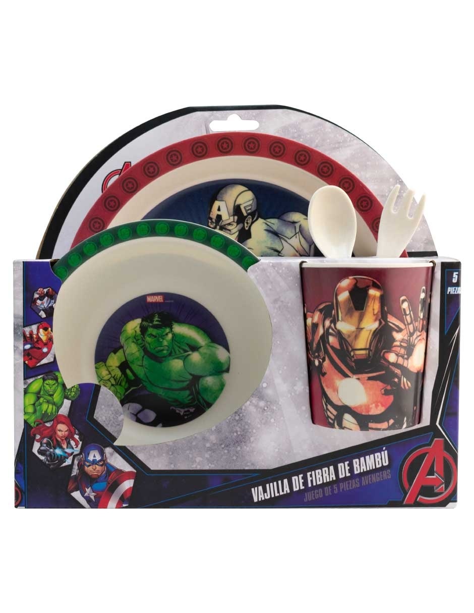 Vajilla cerrada avengers 2