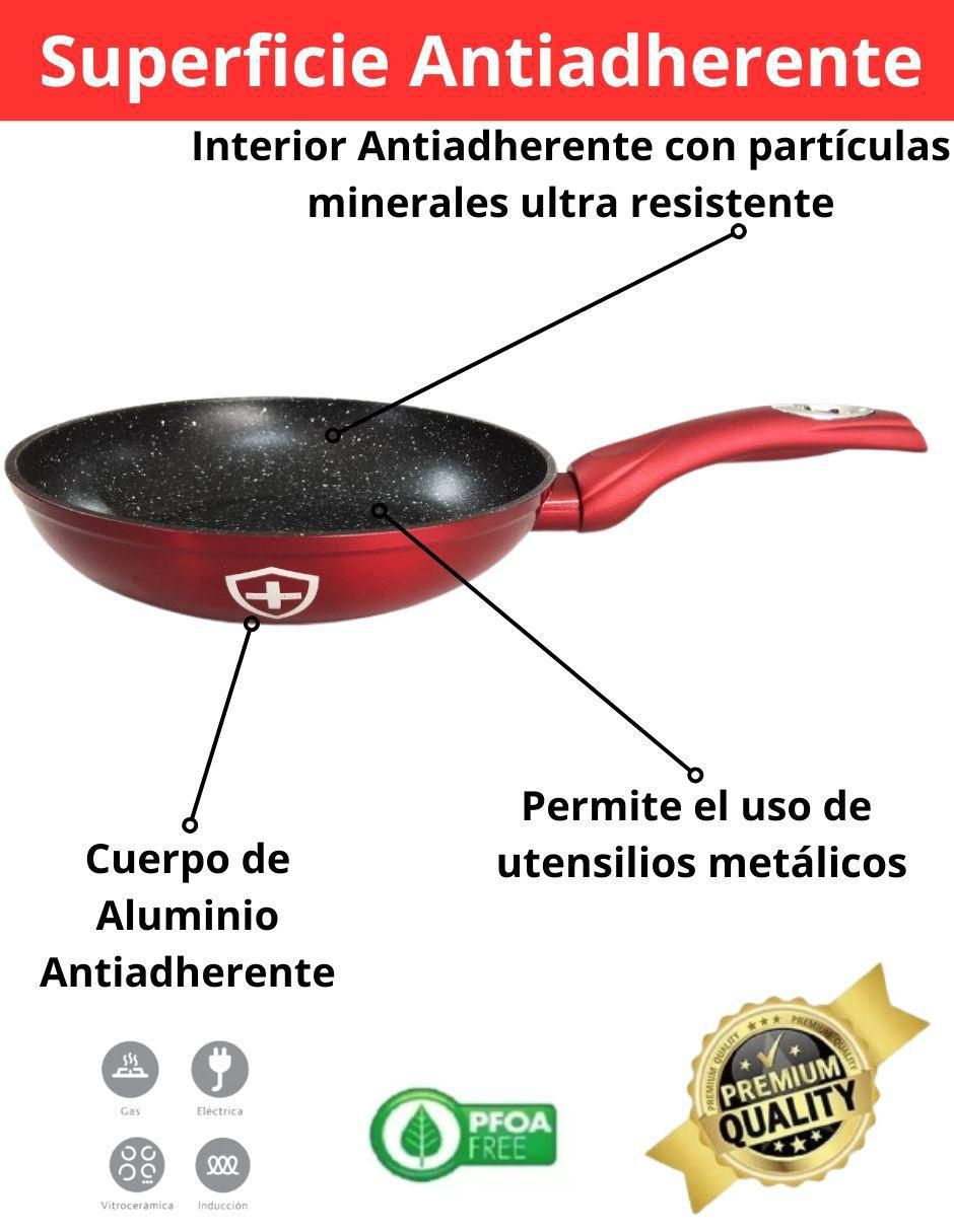 Set de sartenes de aluminio esmaltado 3 piezas 3