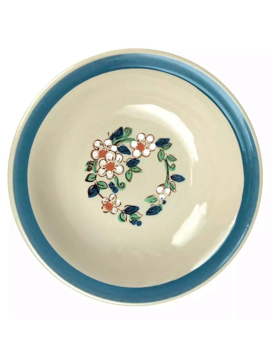 Plato sopa de cerámica 6 piezas 2