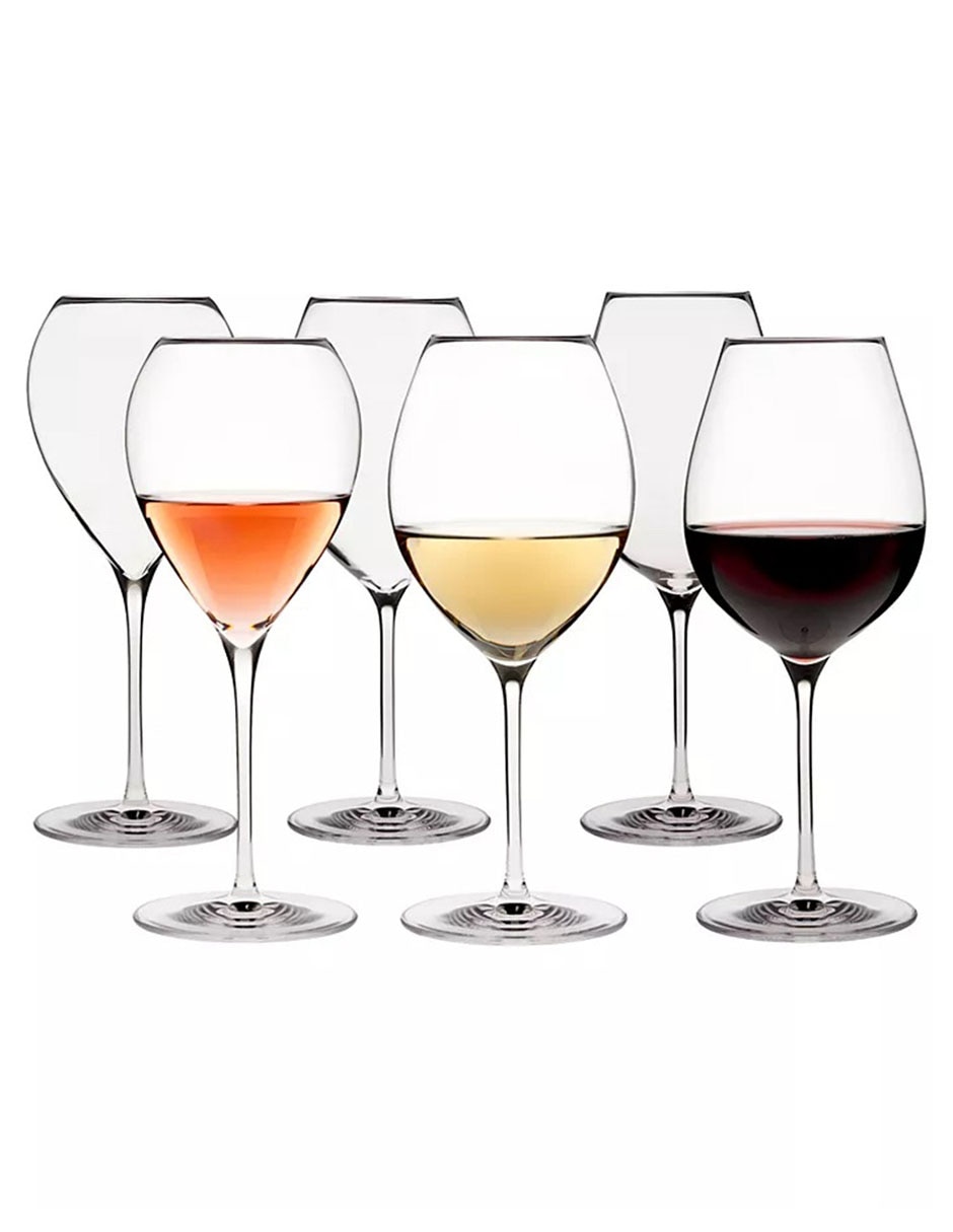 Set de copas para vino Karen MacNeil Flavor First de vidrio 3