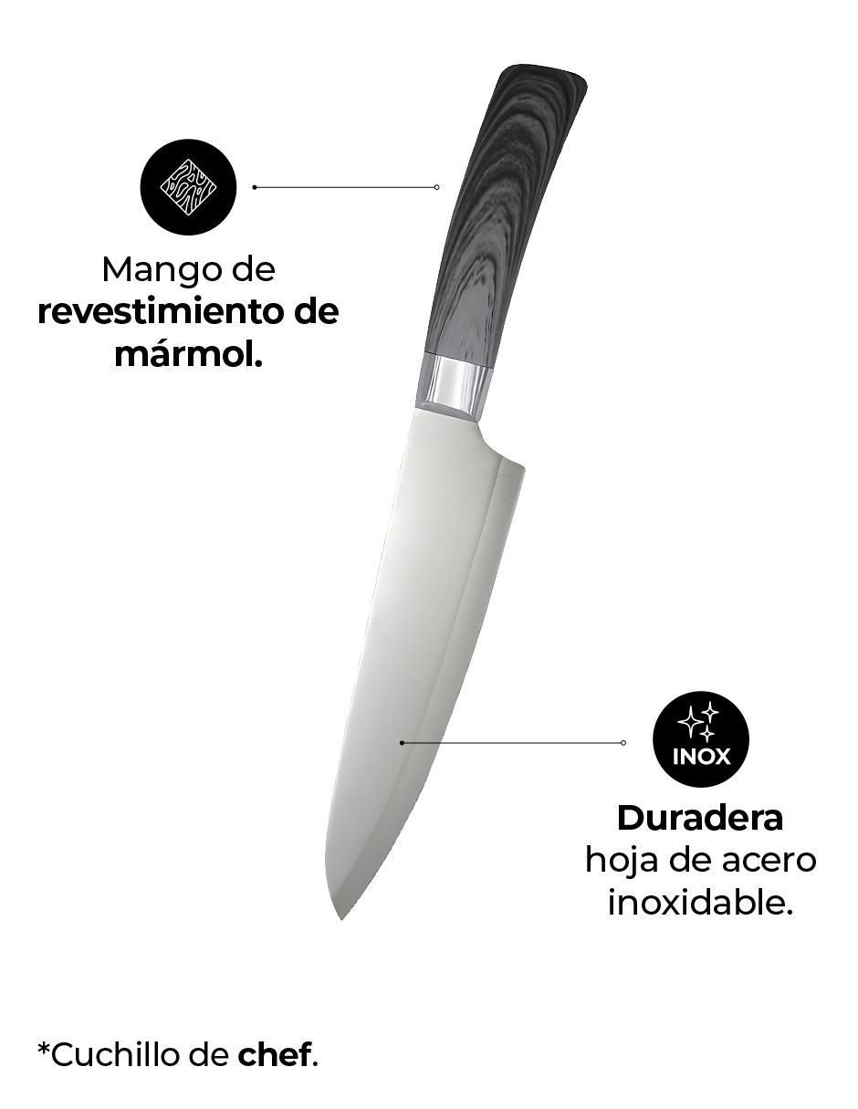 "set de cuchillos/cuchillo" varios queen sense sin familia 3 piezas "piezas"