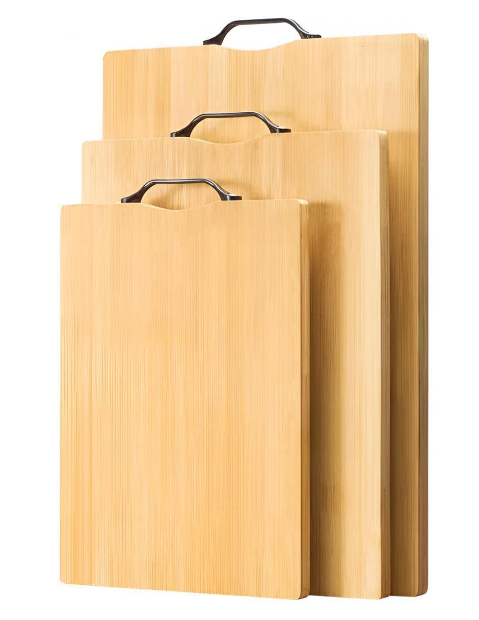 Set tabla para picar de bambú