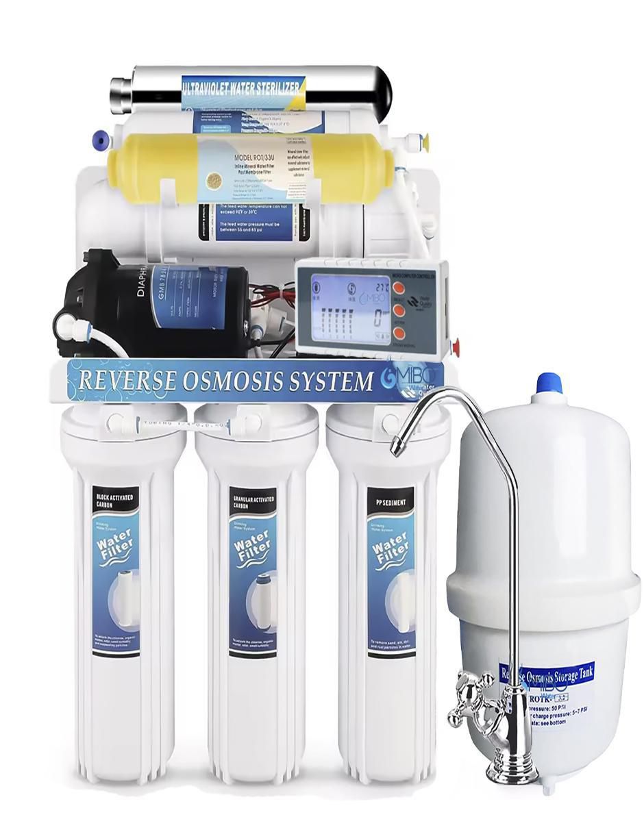Filtro purificador de agua OI 7 Etapa Mineral Dis Filtro purificador de agua OI 7 Etapa Mineral Dis