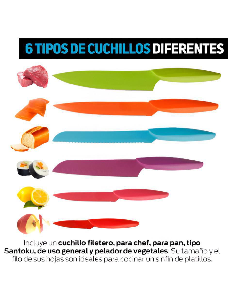 Set de cuchillos utilitario  6 piezas 3