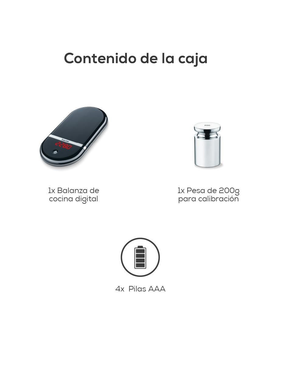 Báscula de cocina 5