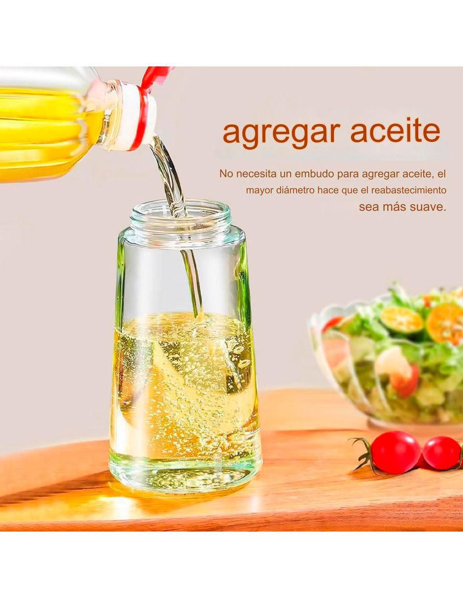Aceitera de vidrio 6