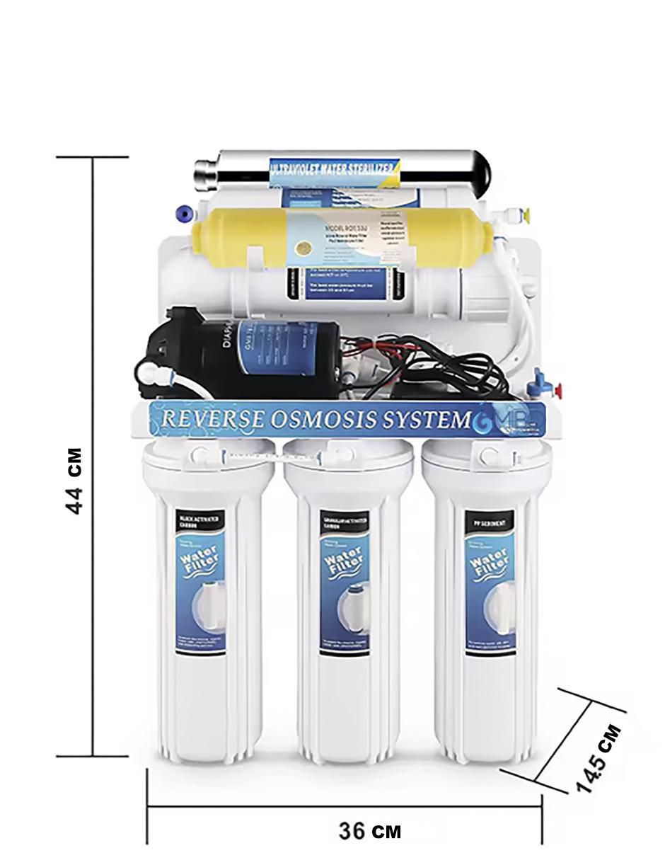 Filtro purificador de agua 7 etapas UV mineral 5