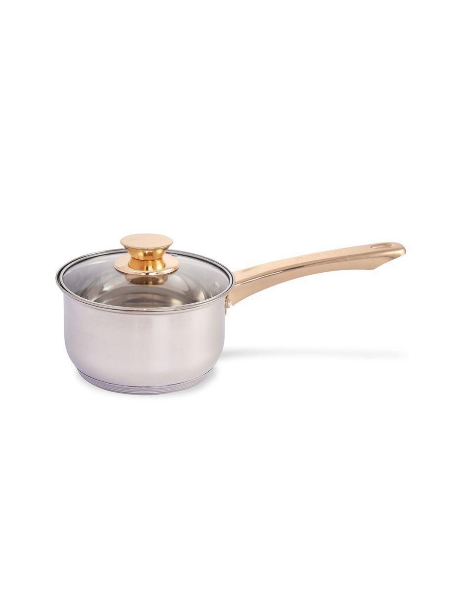 Batería de cocina de acero inoxidable antiadherente convencional 12 piezas 4
