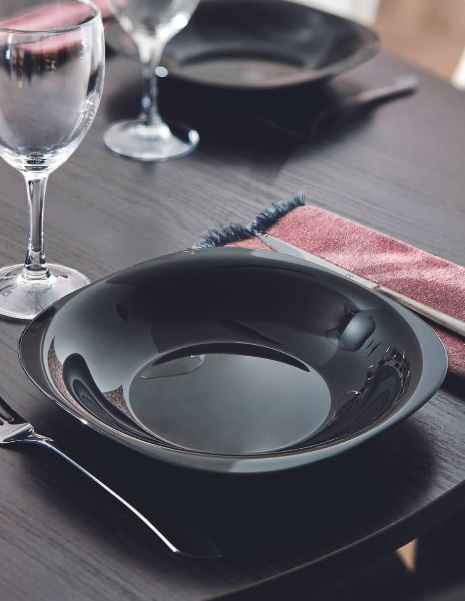 Plato sopa Luminarc Carine de vidrio 4 piezas 2