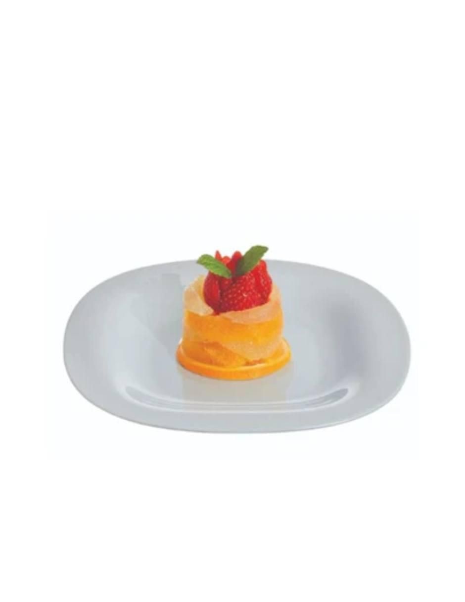 Plato postre Carine de vidrio 4 piezas 2