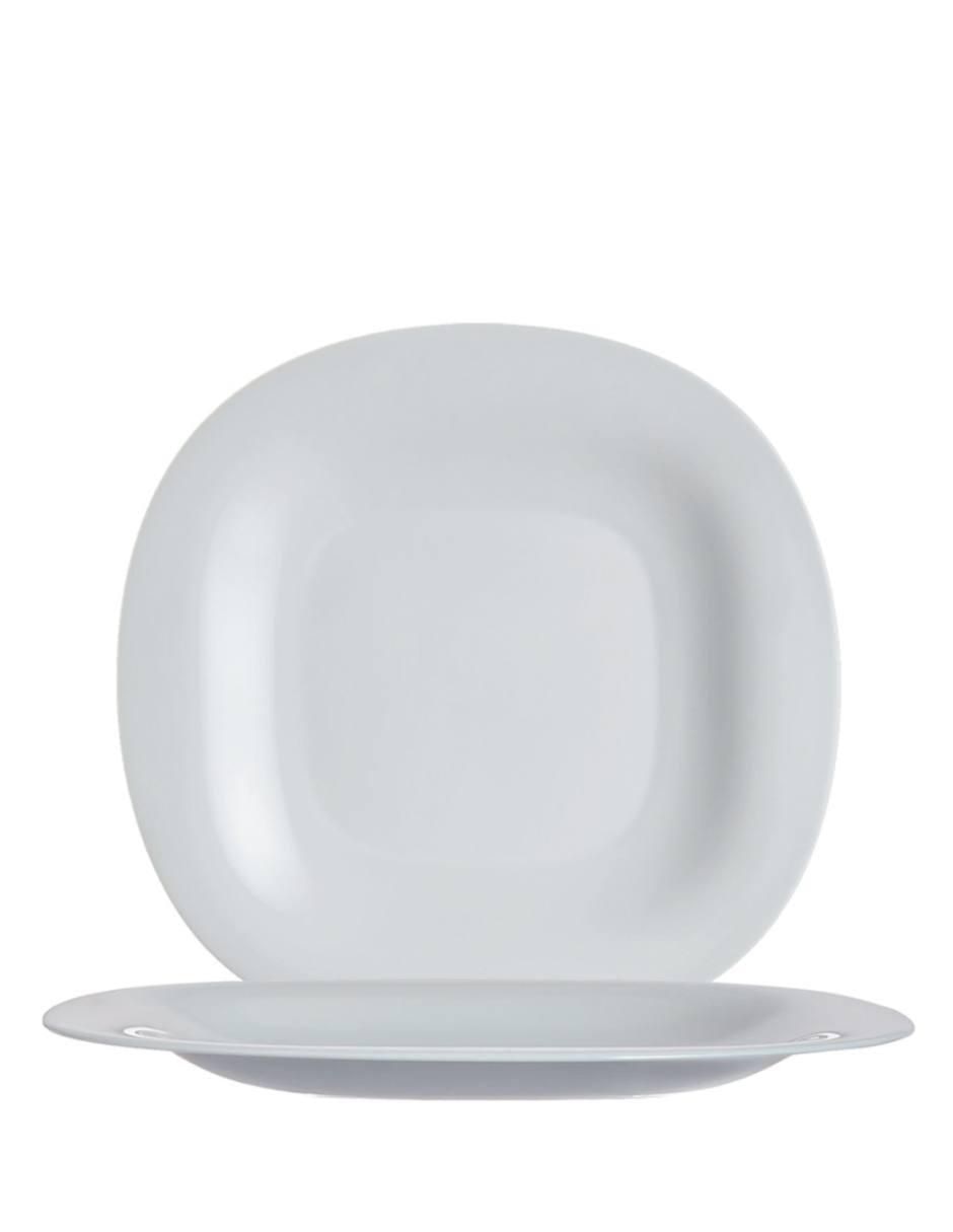 Plato postre Carine de vidrio 4 piezas 3