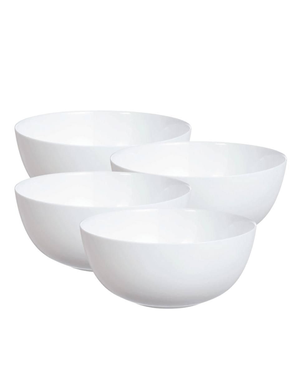 Plato ensalada Luminarc Diwali de vidrio 4 piezas