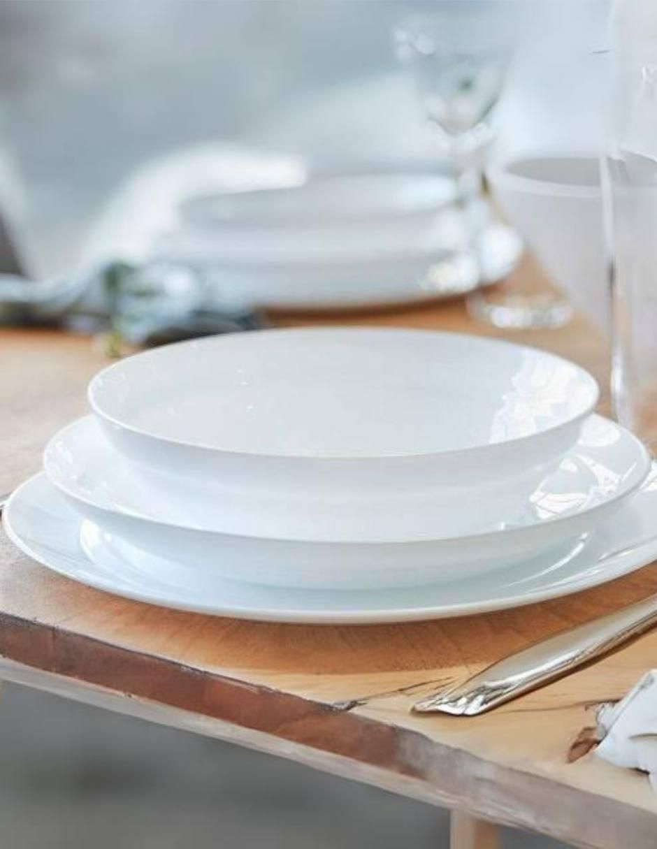 Plato sopa Luminarc Diwali de vidrio 4 piezas 4