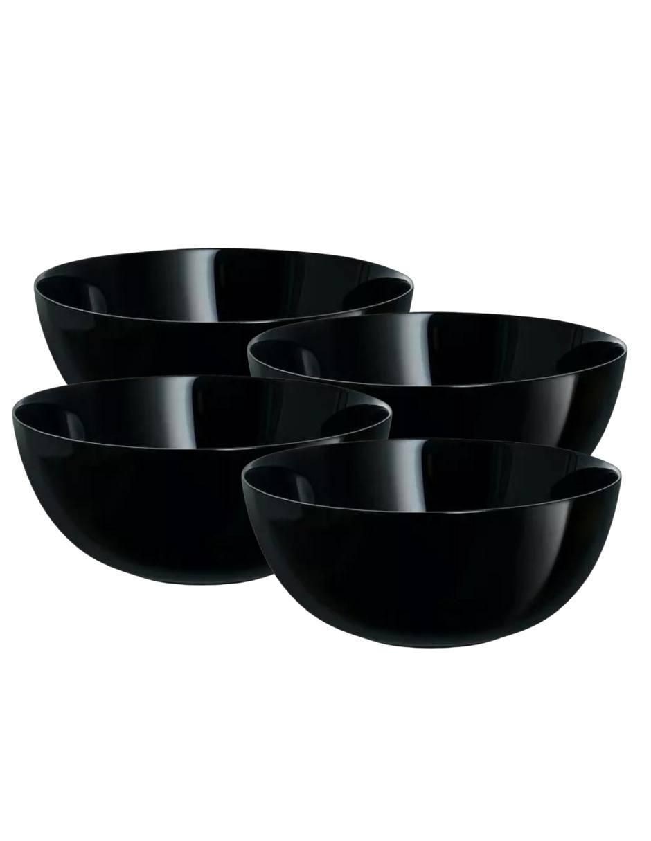 Plato ensalada Diwali de vidrio 4 piezas