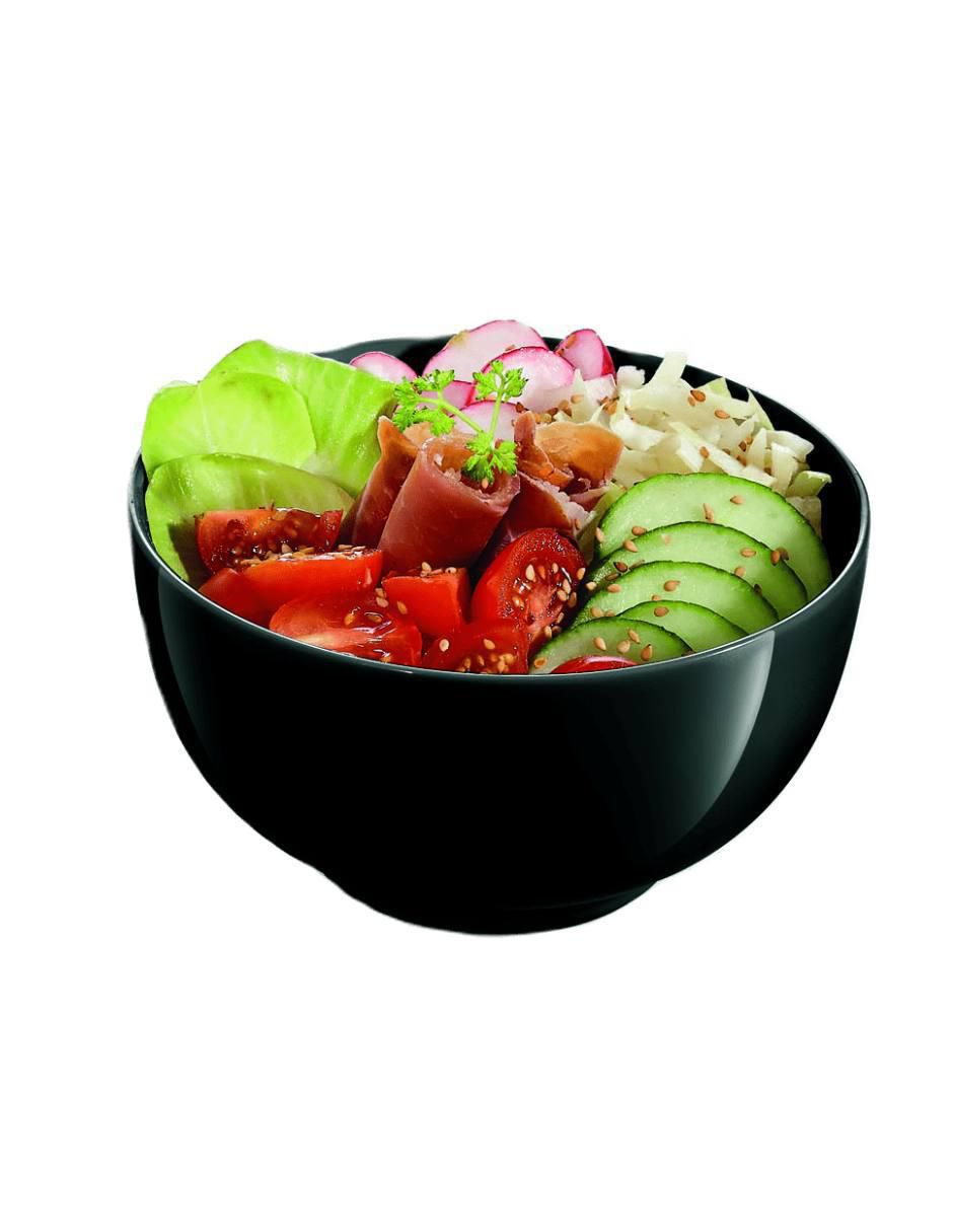 Plato ensalada Diwali de vidrio 4 piezas 3