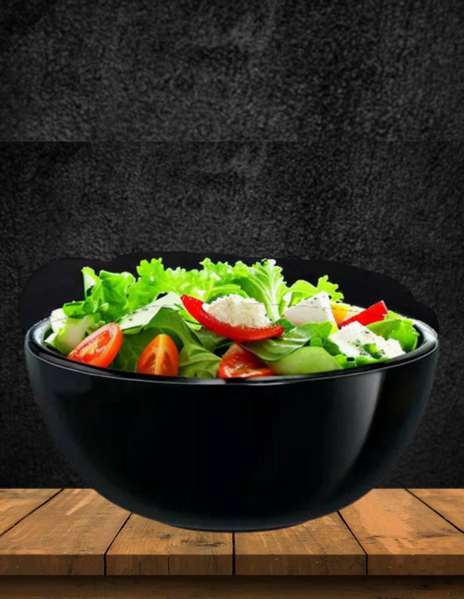 Plato ensalada Diwali de vidrio 4 piezas 5