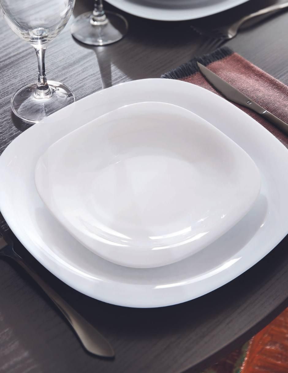Plato sopa Luminarc Carine de vidrio 4 piezas 2