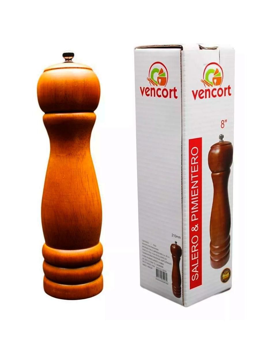 Set salero y pimentero de madera 2