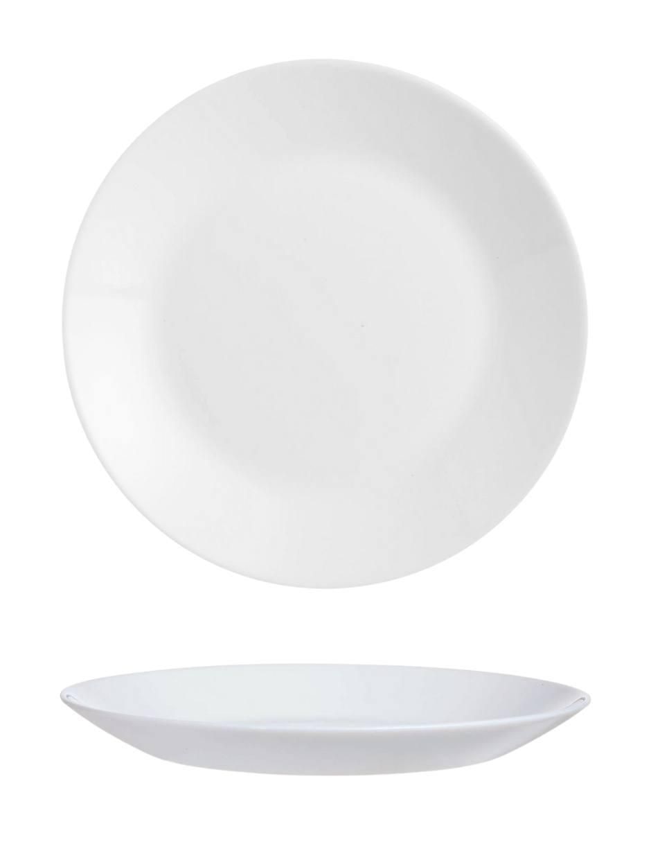 Plato postre Zelie de vidrio 4 piezas 3