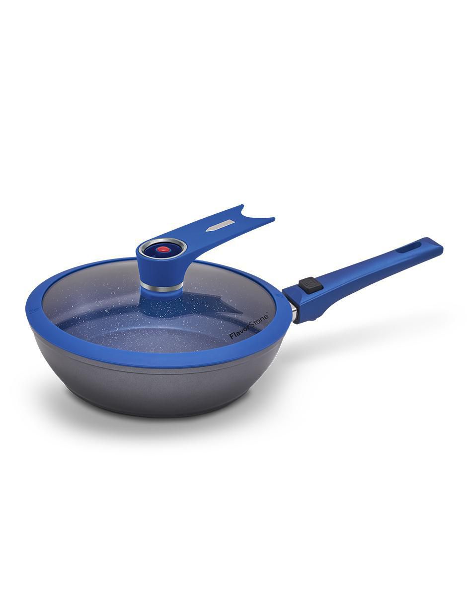 Batería de cocina Family Deluxe de acero inoxidable antiadherente convencional 20 piezas 3