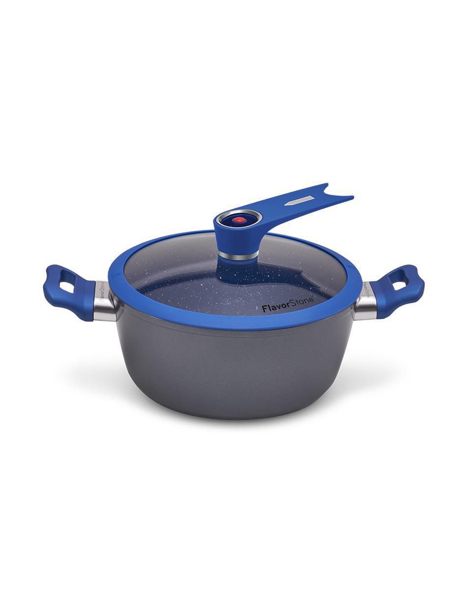 Batería de cocina Master Deluxe de acero inoxidable antiadherente convencional 10 piezas 3