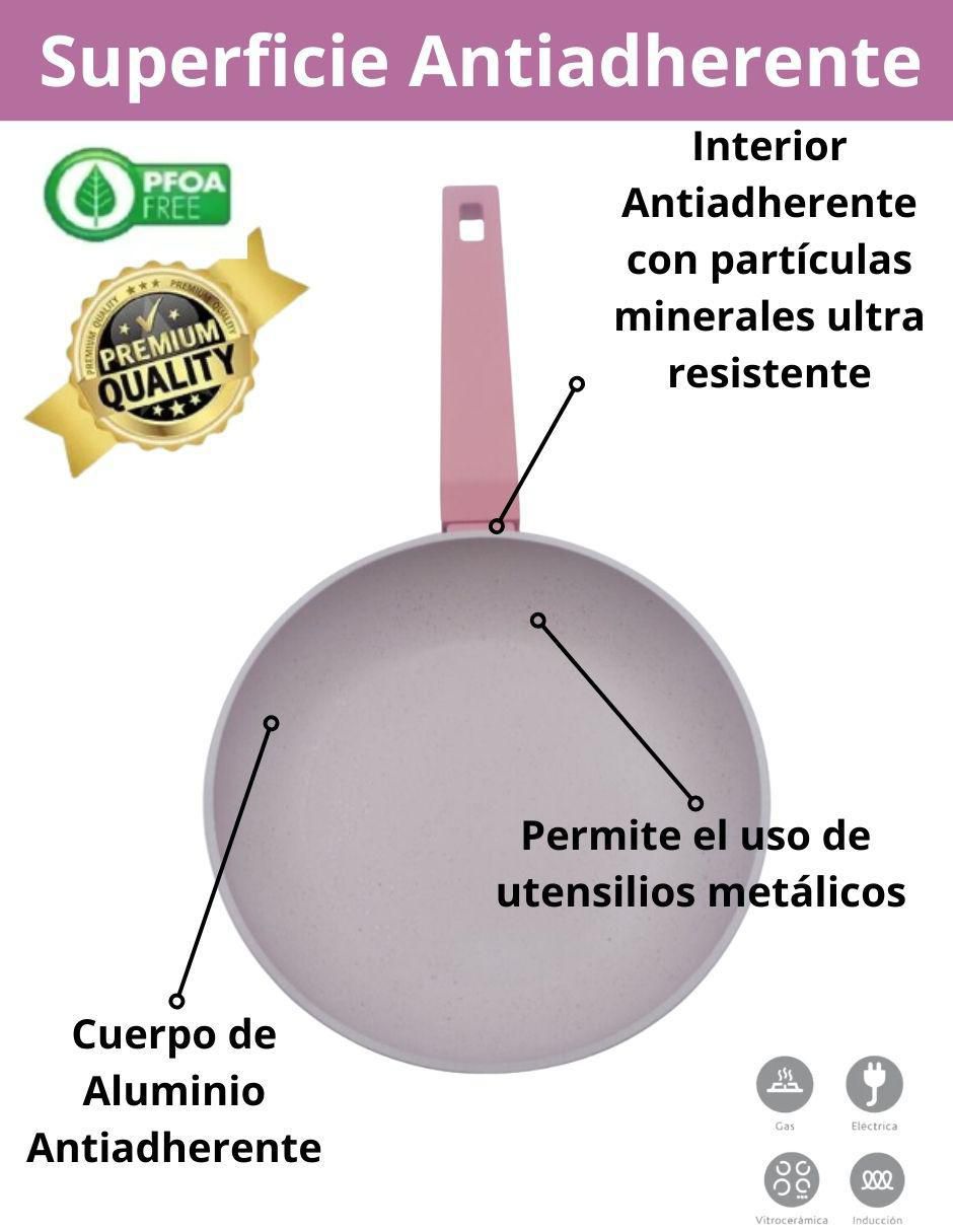 Set de sartenes Mármol de aluminio 3 piezas 3