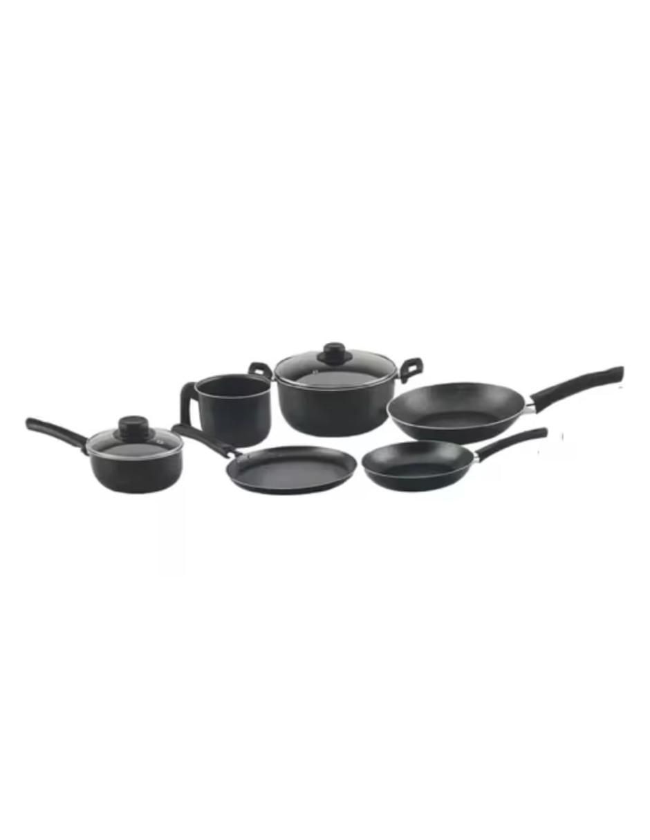 Batería de cocina de aluminio antiadherente sin PFOA 8 piezas 2