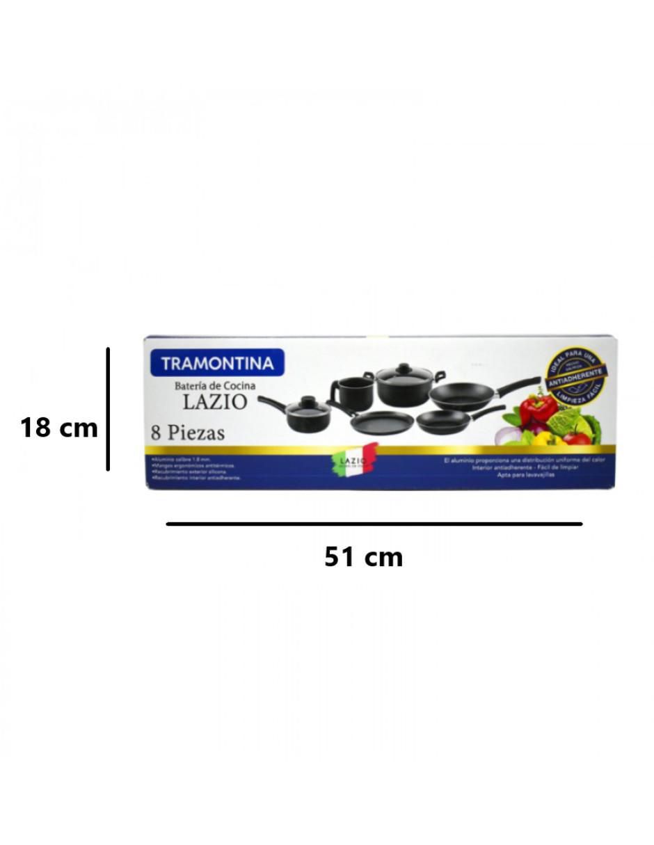 Batería de cocina de aluminio antiadherente sin PFOA 8 piezas 5