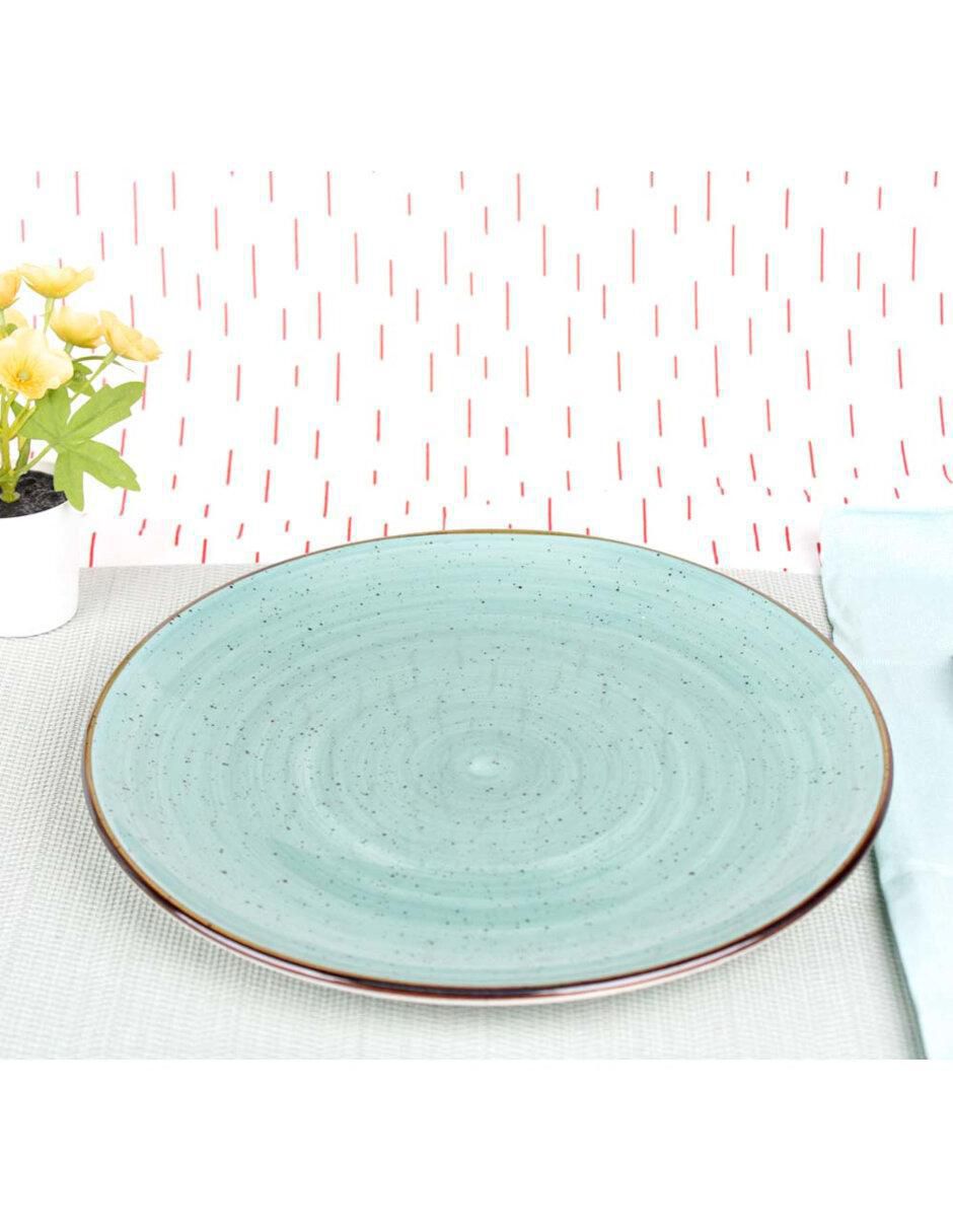 Plato trinche de porcelana 6 piezas 3