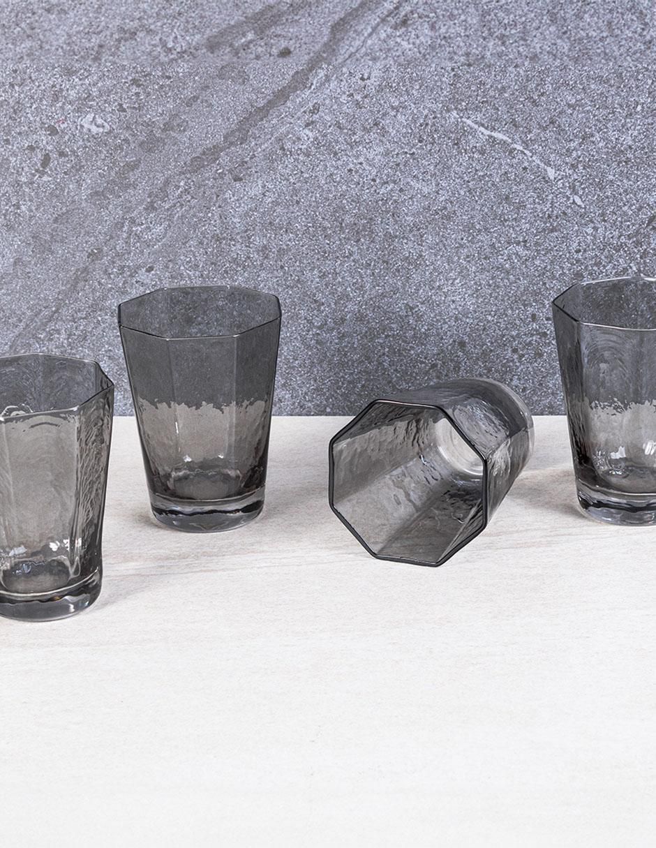 Set vasos de vidrio con 4 piezas 3