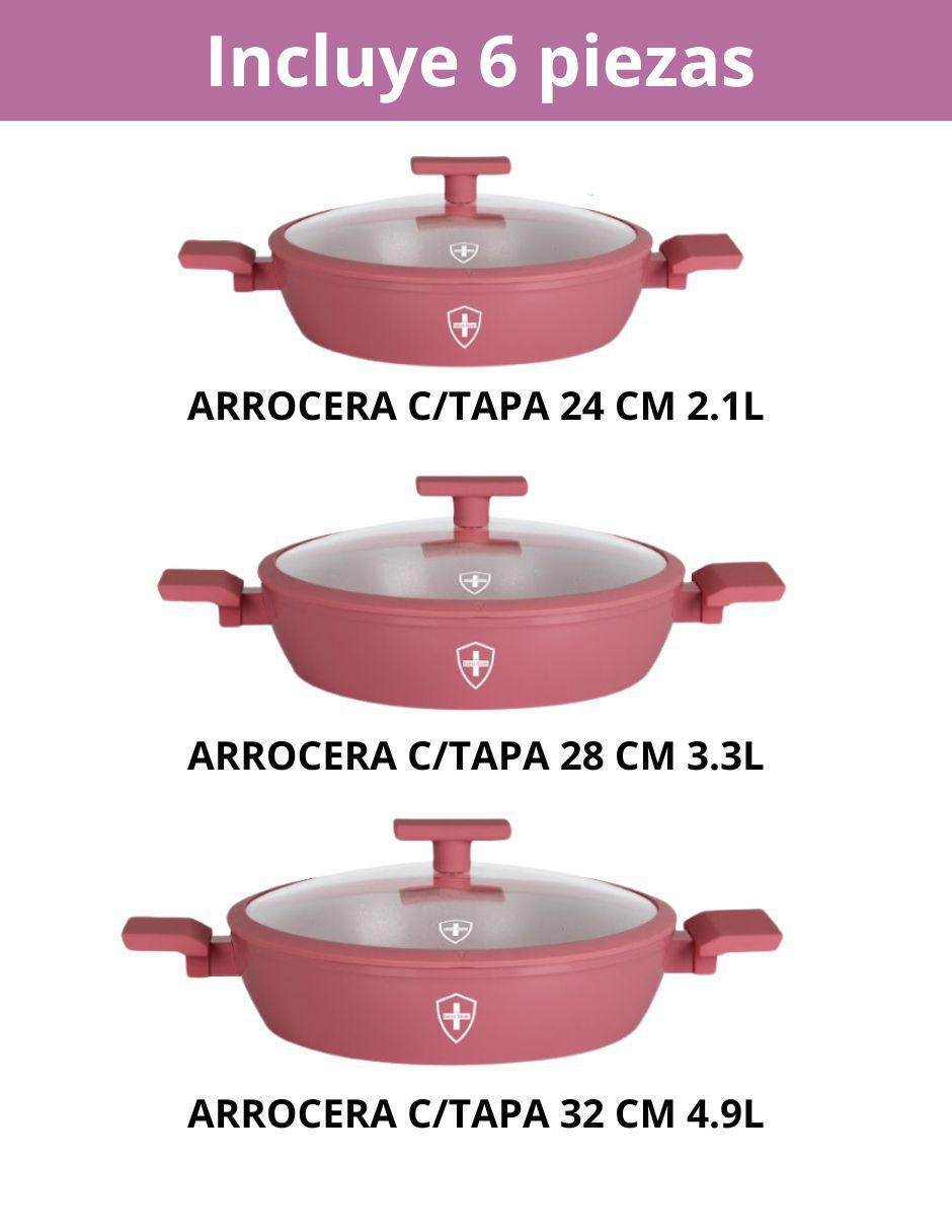 Set arrocera convencional 7