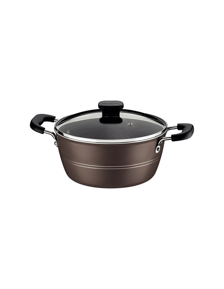 Batería de cocina Sicilia de aluminio antiadherente convencional 7 piezas 2