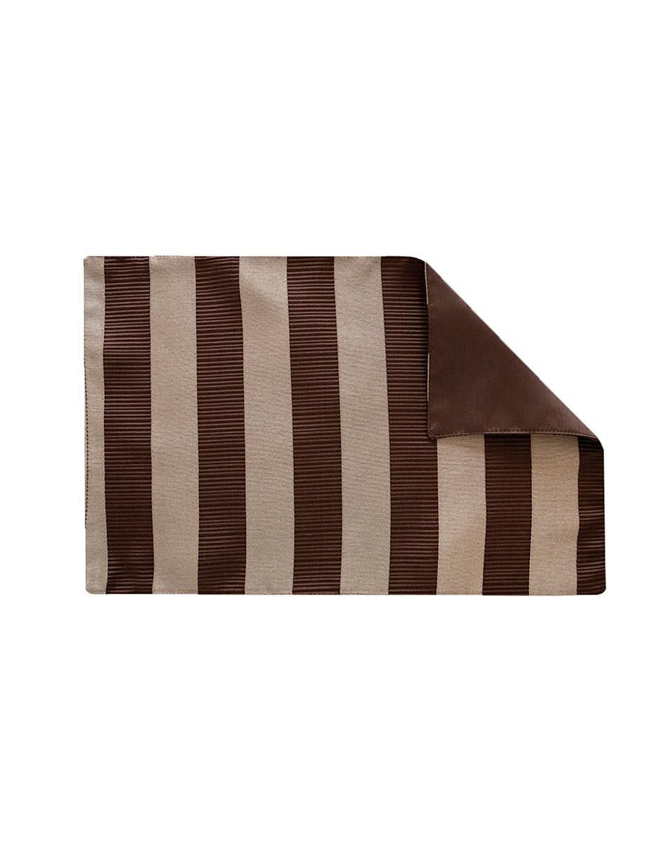 Set mantel individual rectangular de poliéster Capri 2