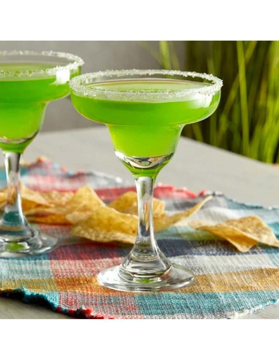 Set de copas para margarita de vidrio 3