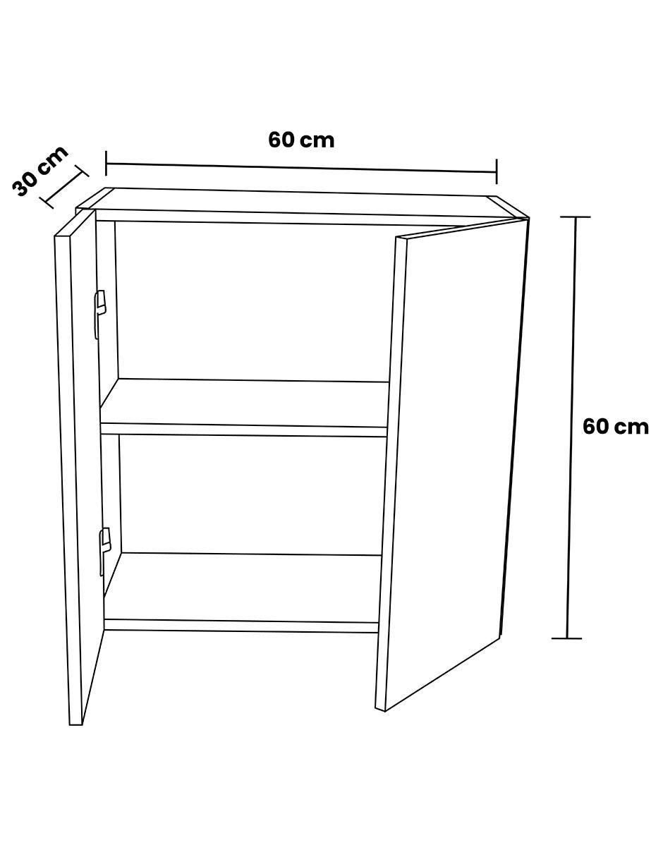 Alacena armable melamina 6