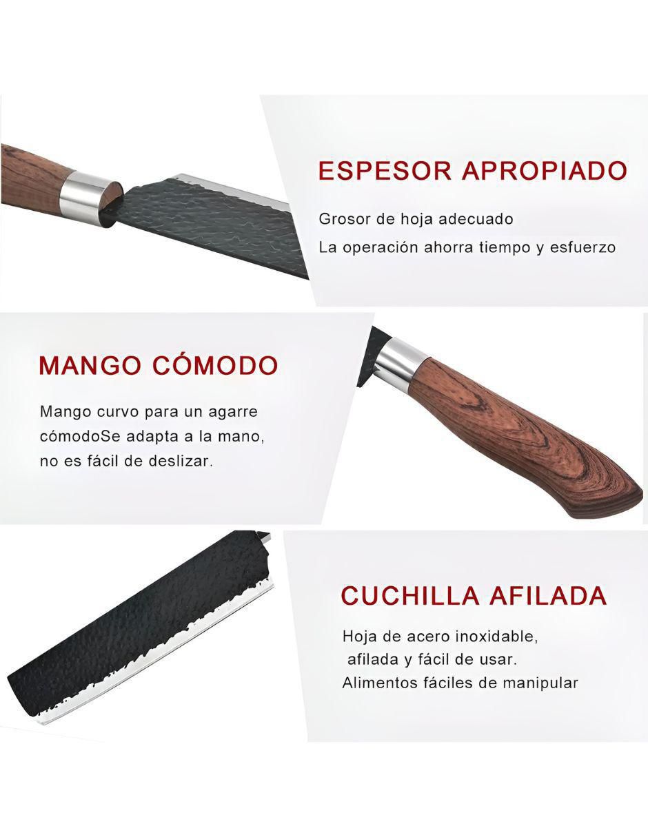 Set de cuchillos utilitario prokitchen 6 piezas 4