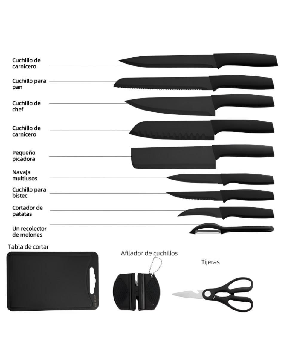Set de cuchillos utilitario  12 piezas 2