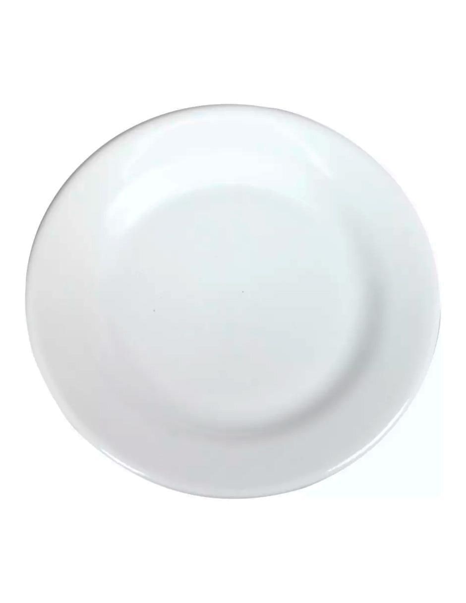 Plato postre de loza 12 piezas 2