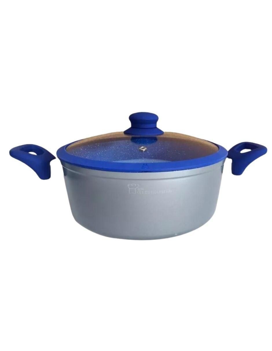 Batería de cocina de aluminio antiadherente cerámica 4 piezas 6