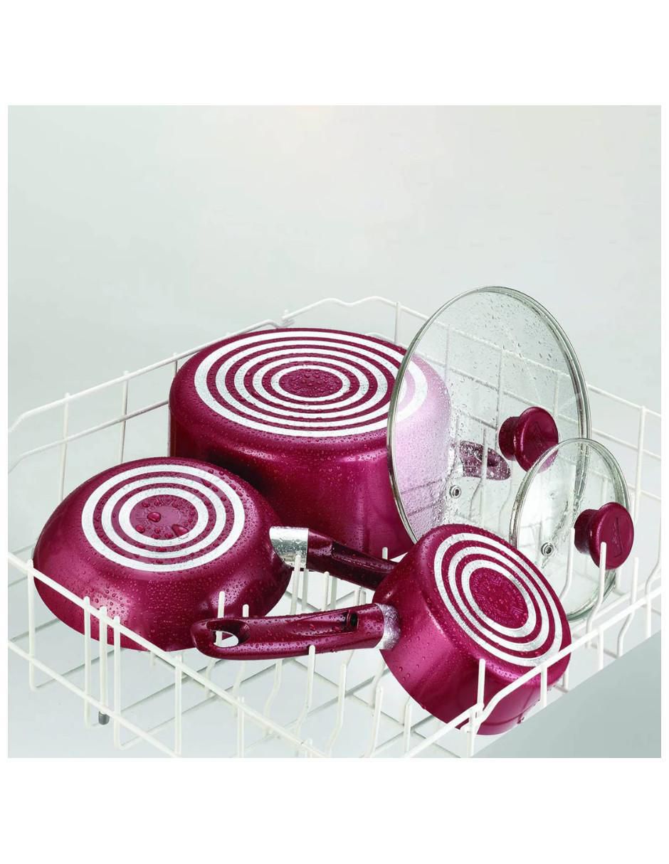 Batería de cocina de acero inoxidable antiadherente sin PFOA 14 piezas 2
