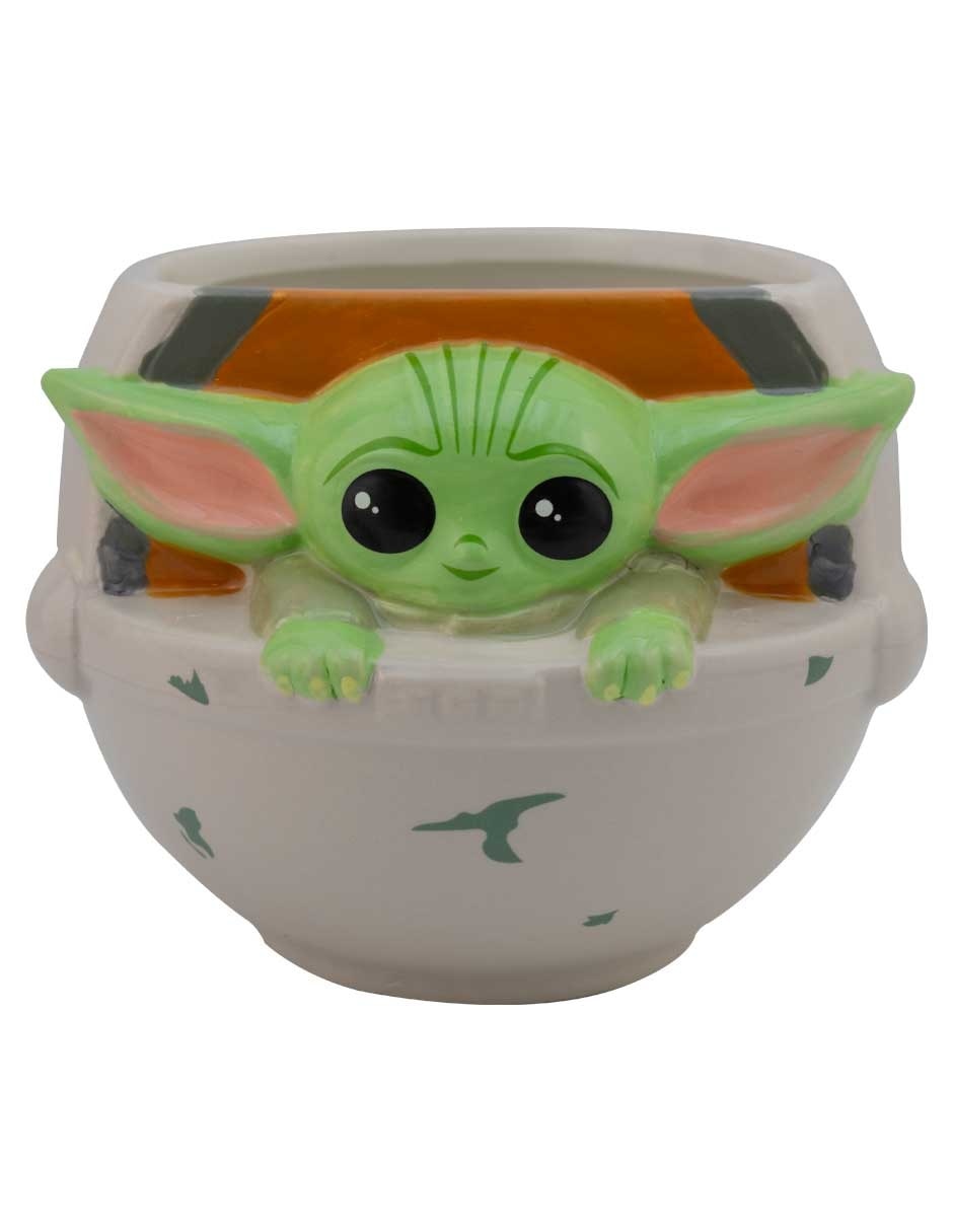 Taza infantil Yoda Mandalorian