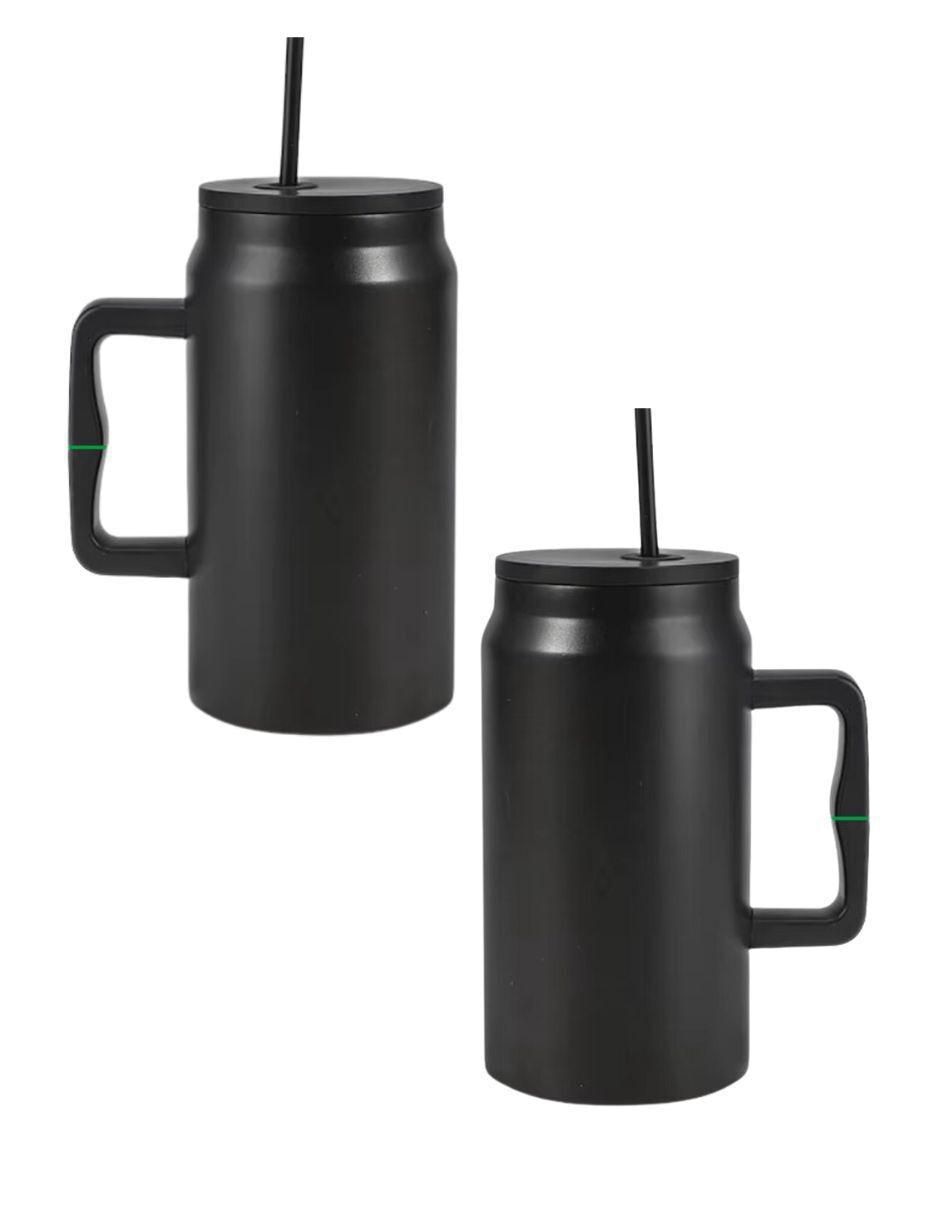 Termo de acero inoxidable con tapa rosca 1.5 L 2