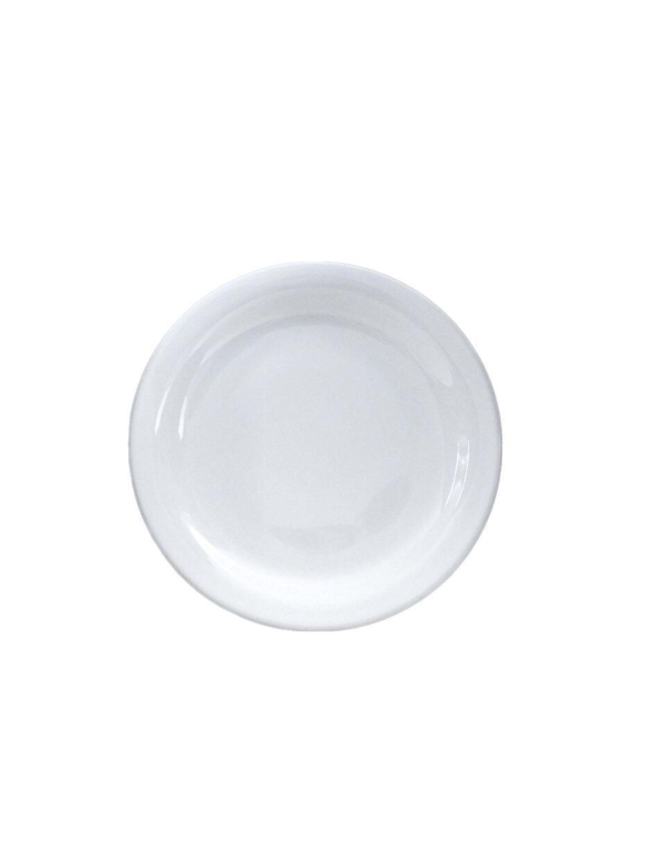 Plato postre de porcelana 12 piezas 2