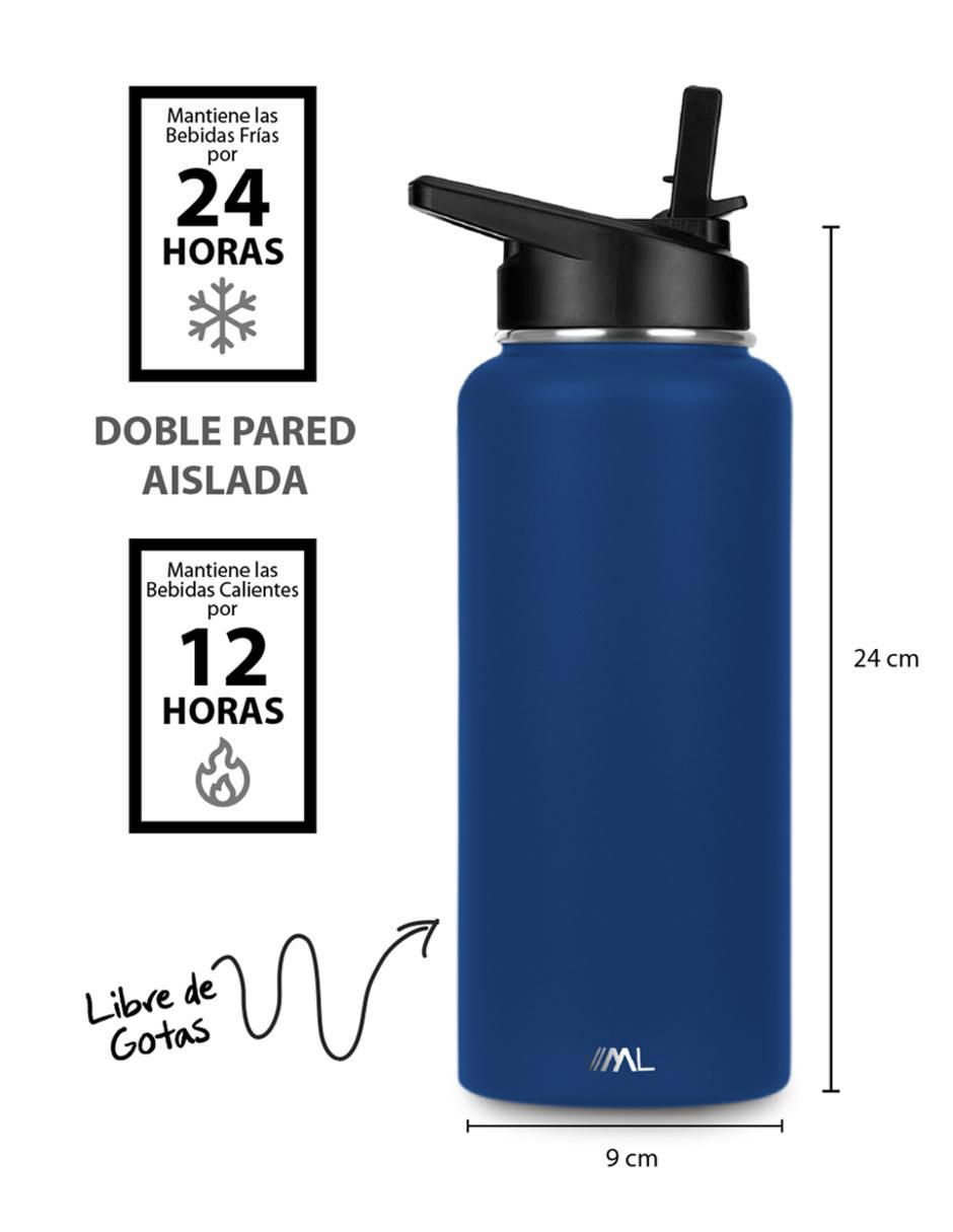 Termo 4 piezas "piezas" magma life "de" acero inoxidable sin familia "con tapa" rosca 950 ml