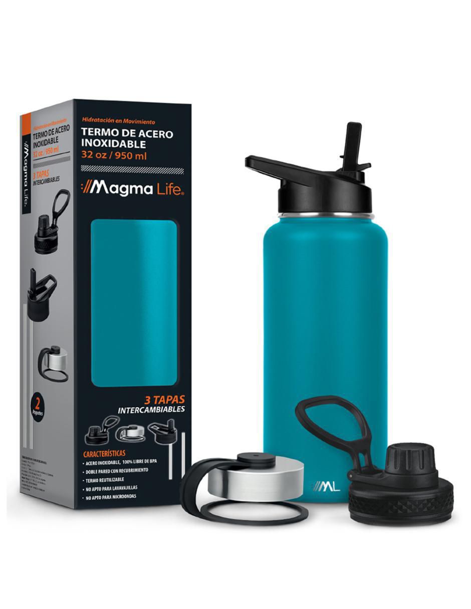 Termo de acero inoxidable con tapa rosca 950 ml