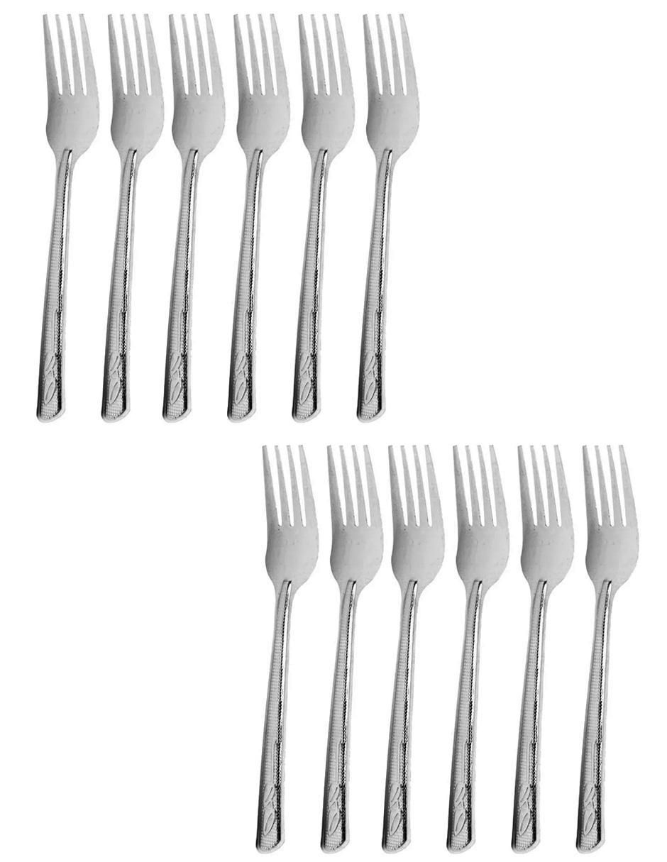Set tenedor para uso principal de acero inoxidable