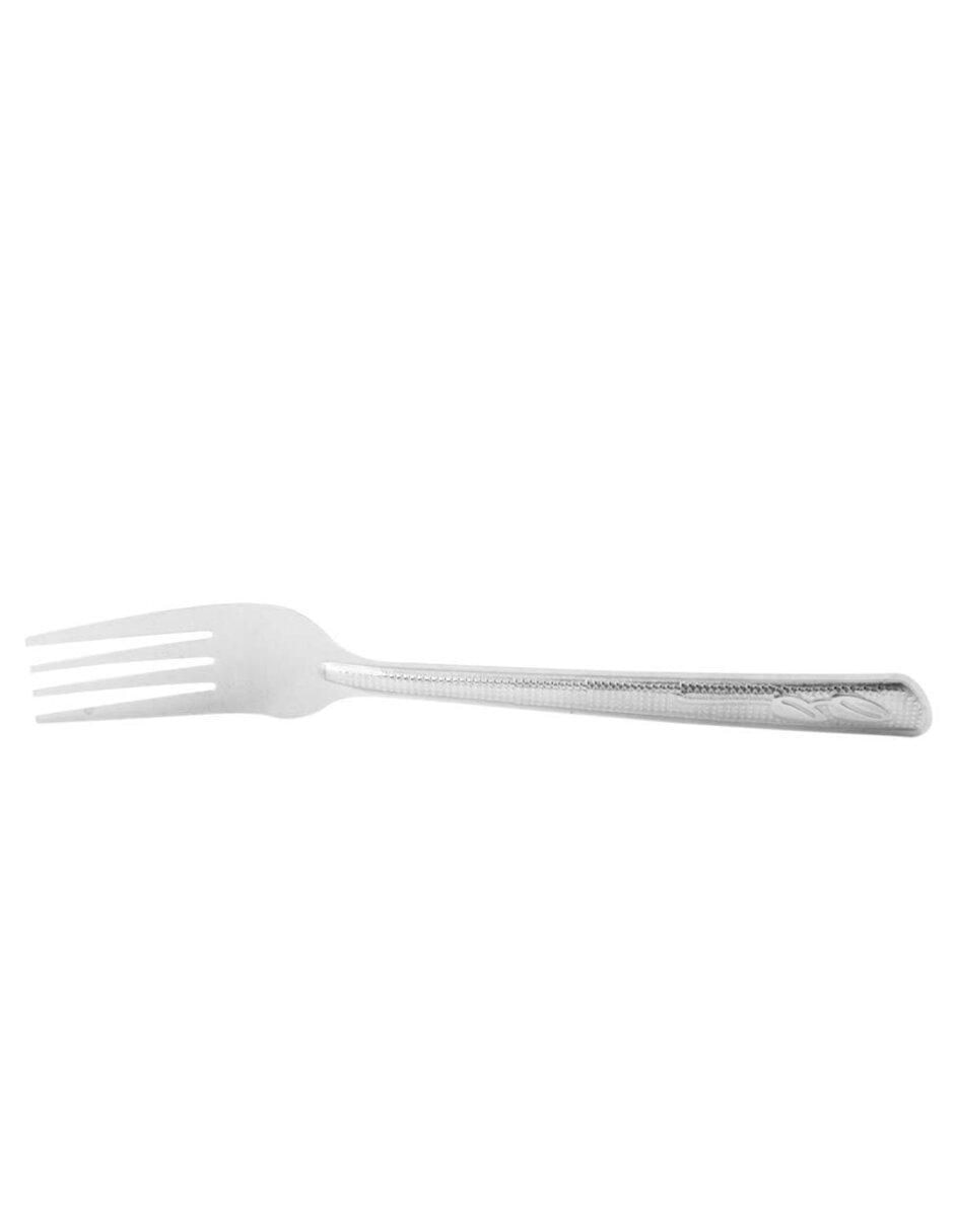 Set tenedor para uso principal de acero inoxidable 2