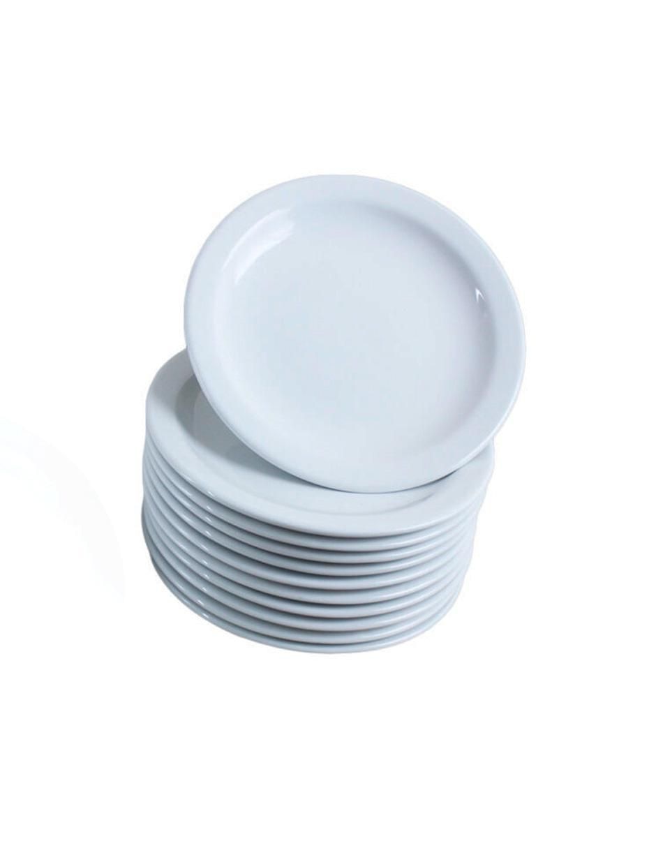 Plato trinche de porcelana 12 piezas 3