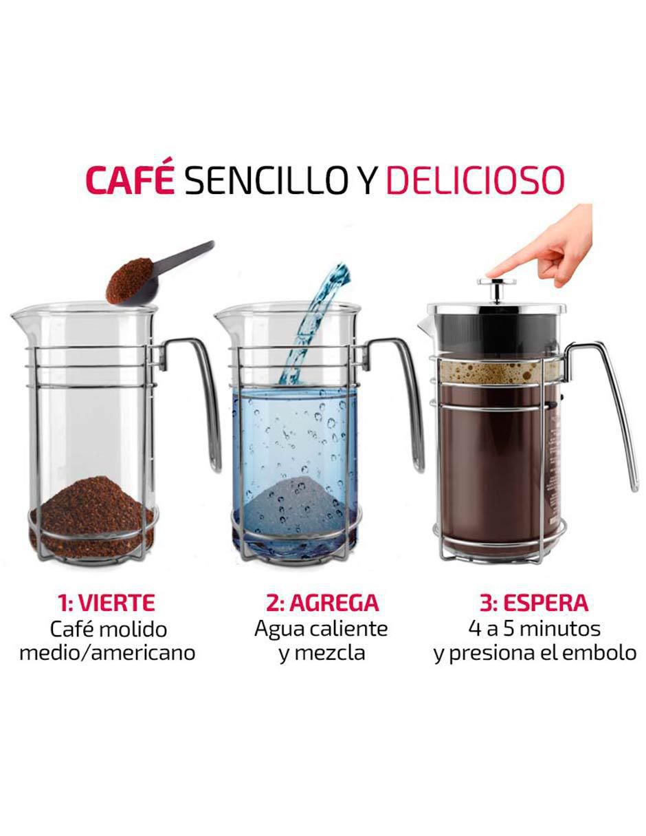 Prensa francesa Argento de acero inoxidable 4